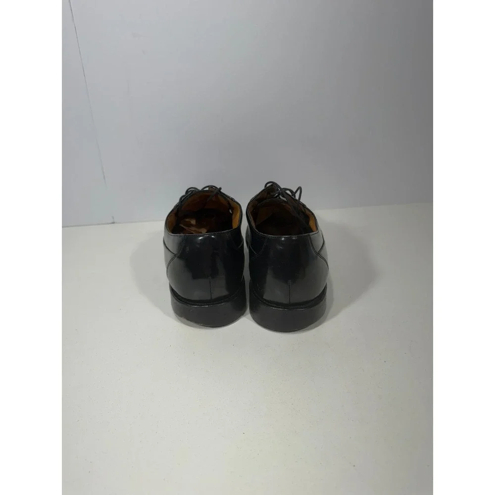 Bostonian First Flex Mens Black Leather Plain Toe Derby‎ Dress Shoes 25070 11 M